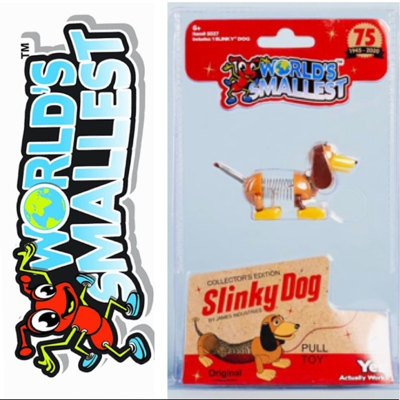 🆕 World’s Smallest Slinky Dog - Picture 1 of 6